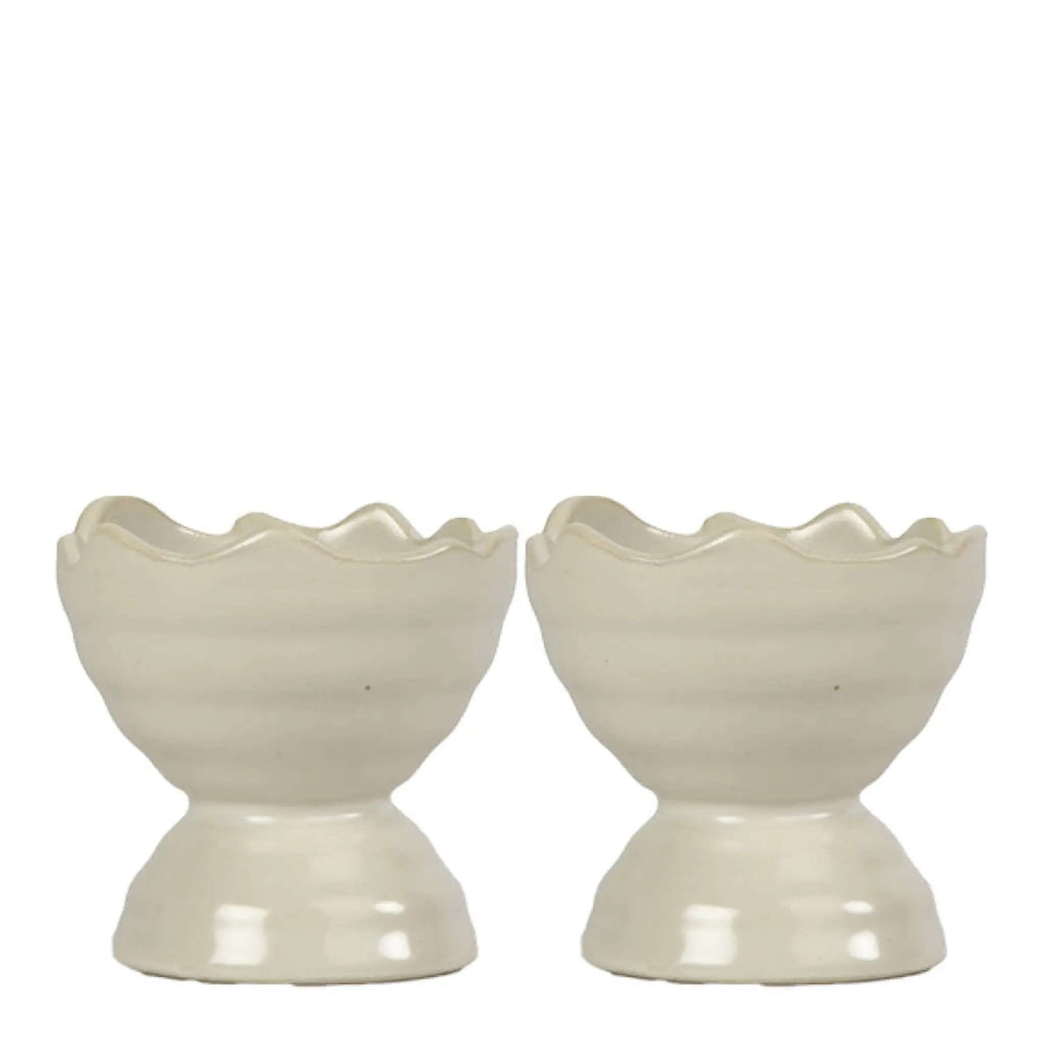 Sagaform Ellen Äggkopp 5 cm 2-pack Benvit