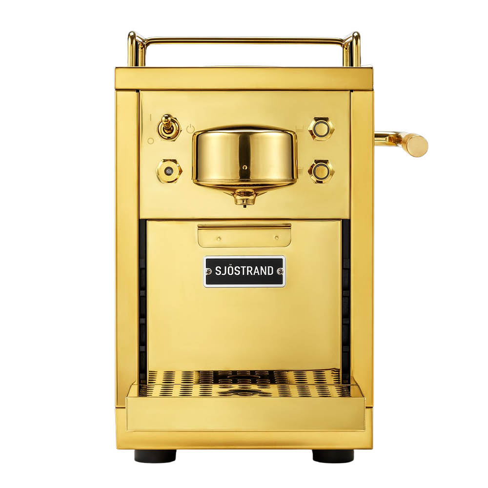 Sjöstrand The Original 2.0 kaffekapselmaskin 1,2 L mässing