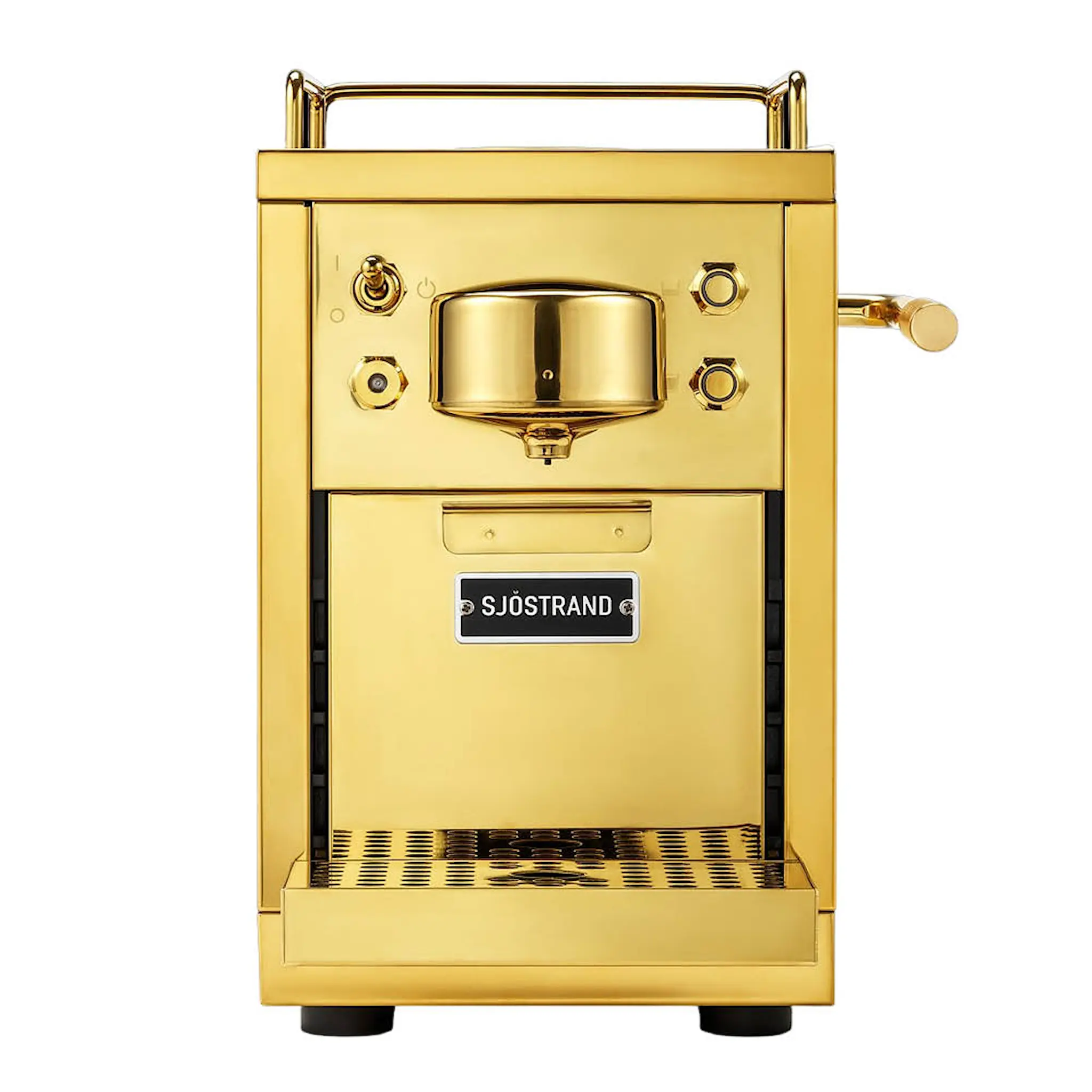 Sjöstrand The Original 2.0 kaffekapselmaskin 1,2 L mässing