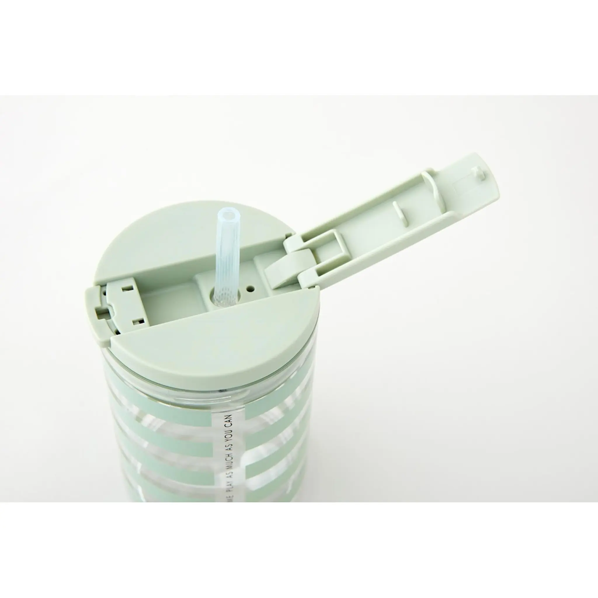 Design Letters Kids Life Mugg M/Sugrör 33 cl Grön