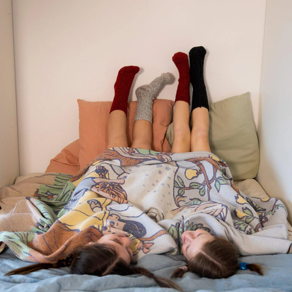 Ekelund Peppi Pitkätossu Viltti 140x170 cm Päärynähyppy