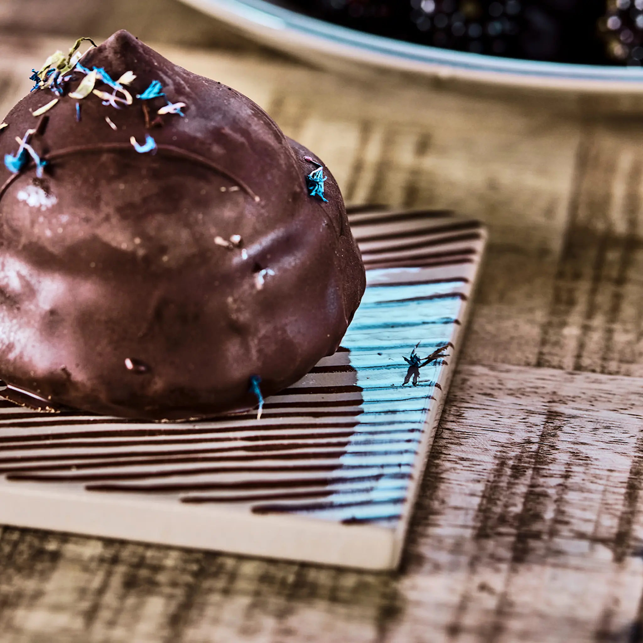 House Doctor Diva Tarjotin 26x12 cm 2 kpl Ruskea