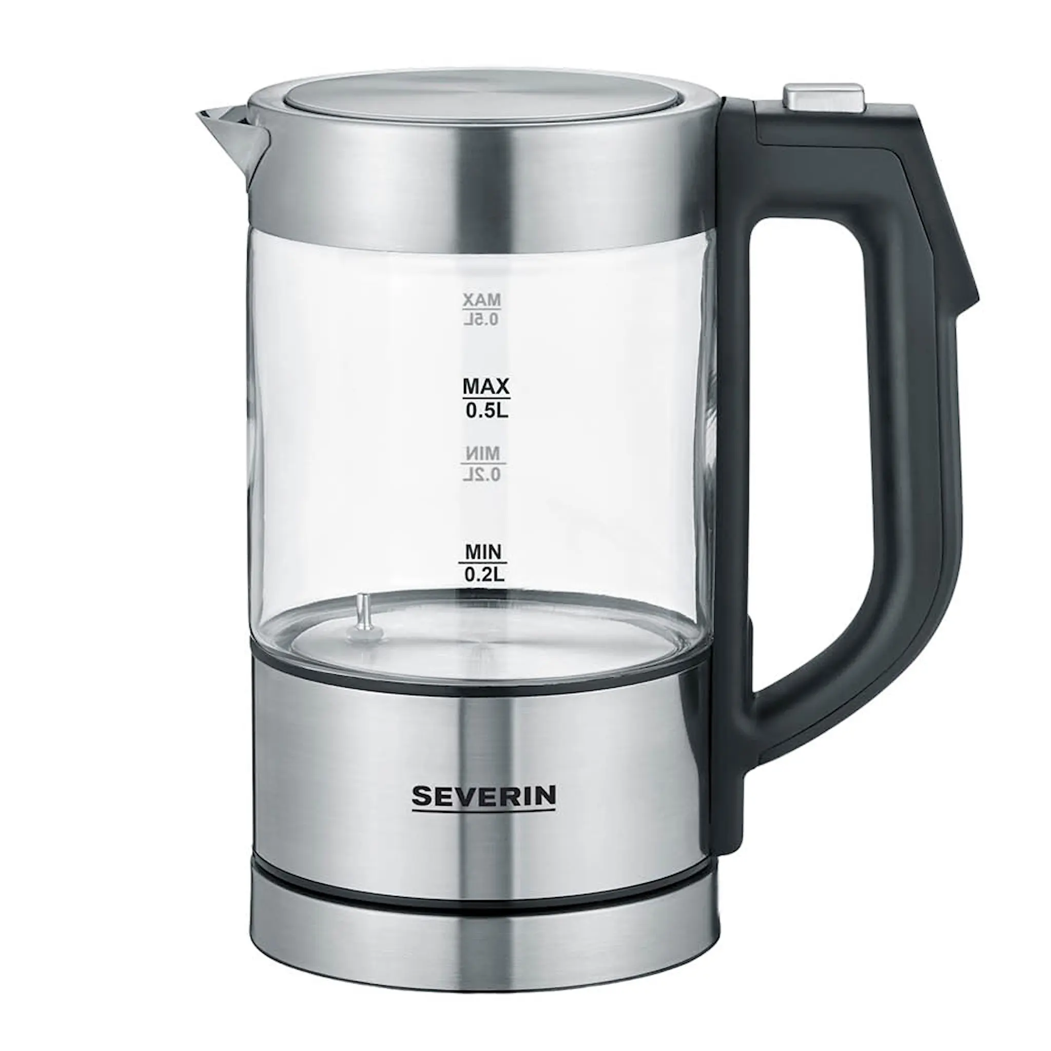 Severin Vattenkokare WK3458 digital 0,5 L 1100W svart/silver
