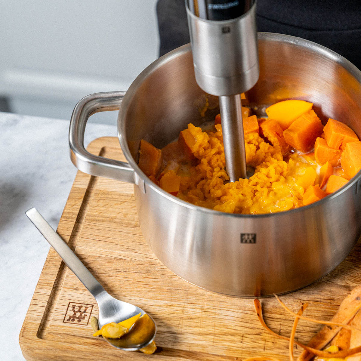 Zwilling Enfinigy potetstamper til stavmikser 21 cm stål