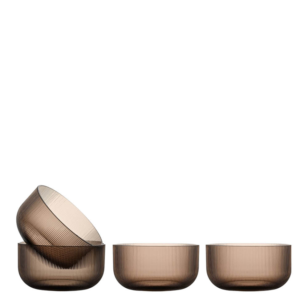 Sagaform Billi skål 70 cl 4-pack brun