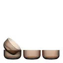 Billi skål 70 cl 4-pack brun