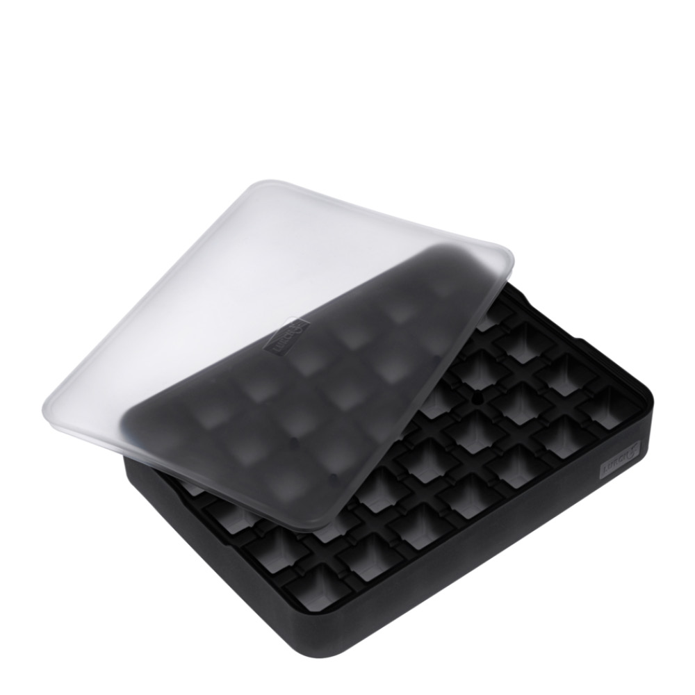Lurch - Isbitform till tärningar 2x2 cm Svart