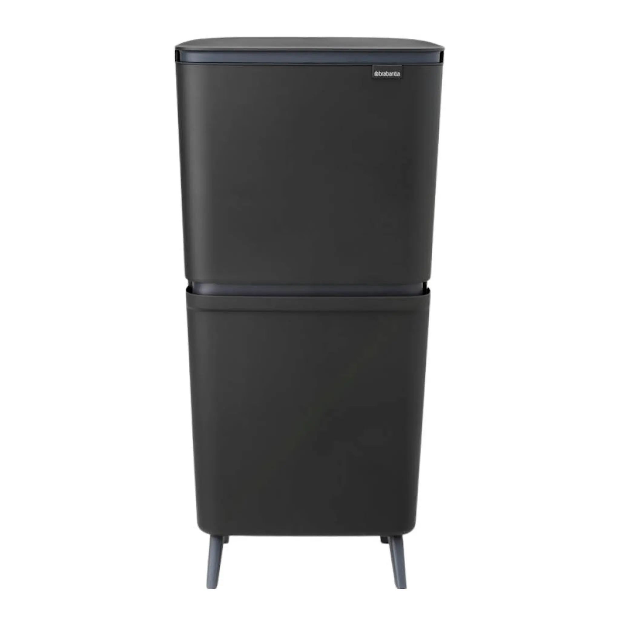 Brabantia SortUp källsorteringskärl hög 20+25 L mörkgrå