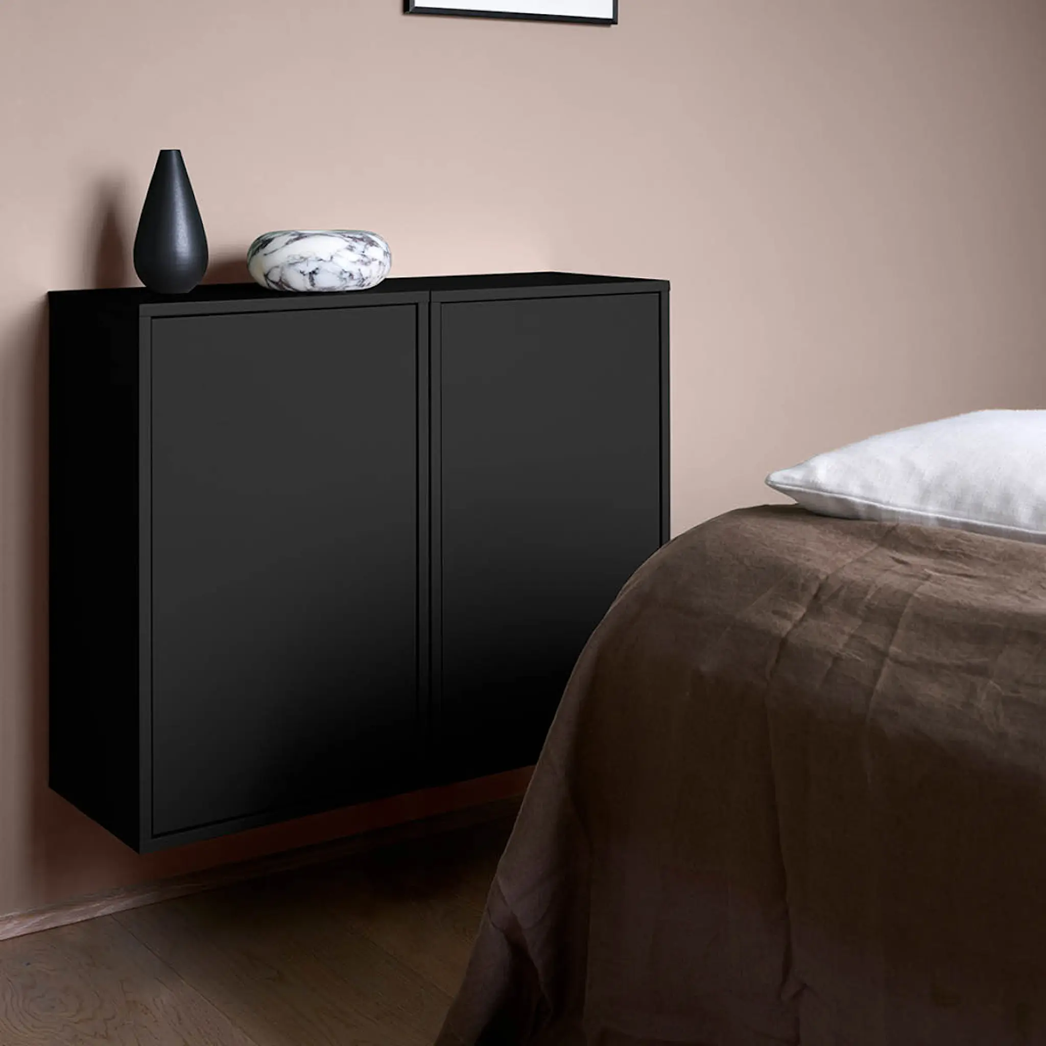 ReCollector Laundry Boks tvättkorg 30x43x70 cm Black Raven