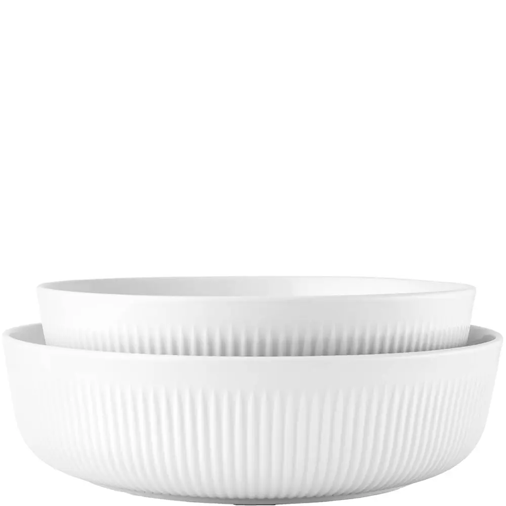 Legio Nova Salaattikulho 2 L + 3,3 L Valkoinen