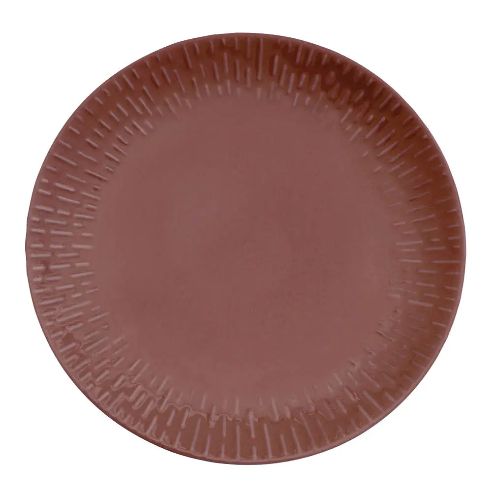 Confetti Lautanen 27 cm Bordeaux