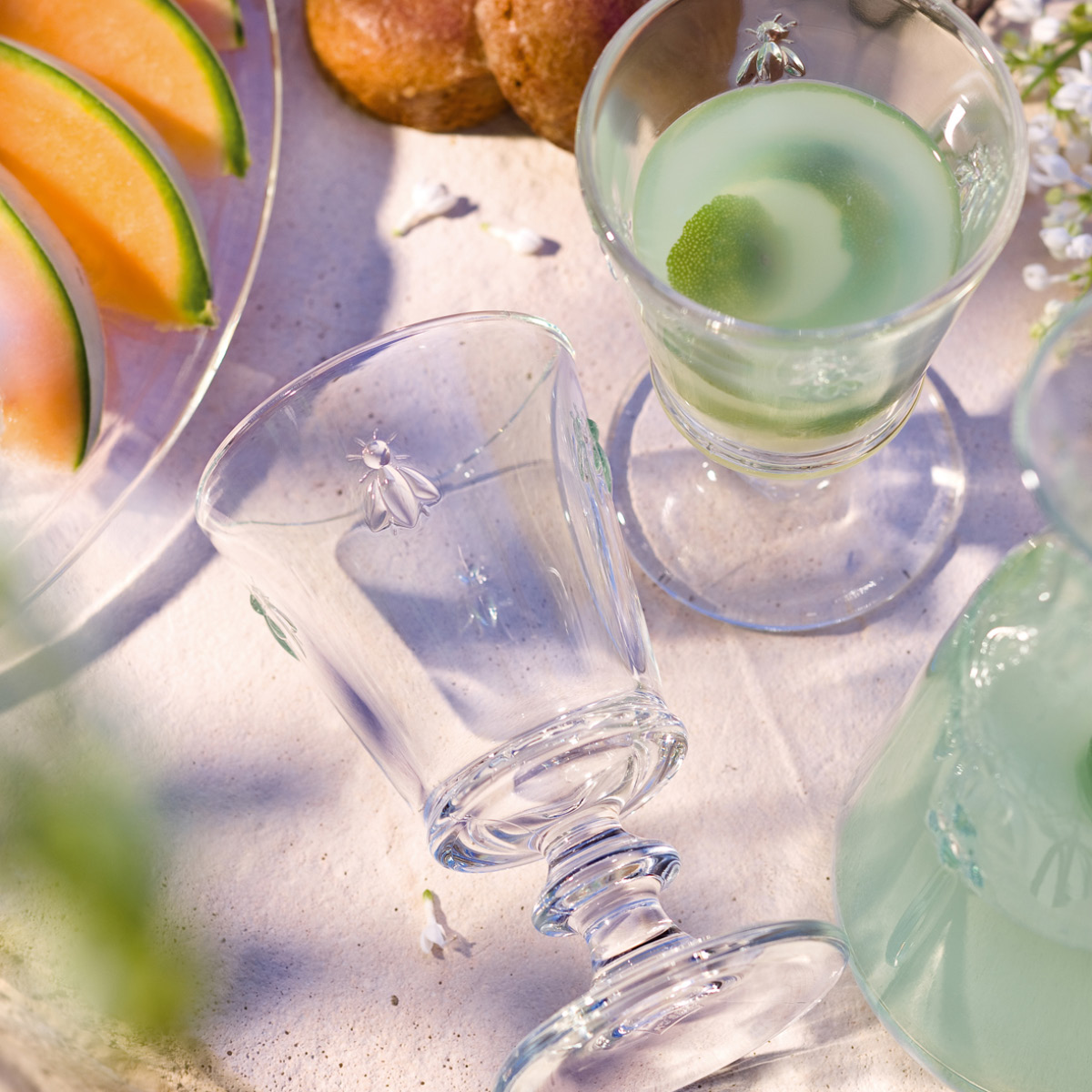 La Rochère Abeille Vinglas 24 cl 4-pack klar