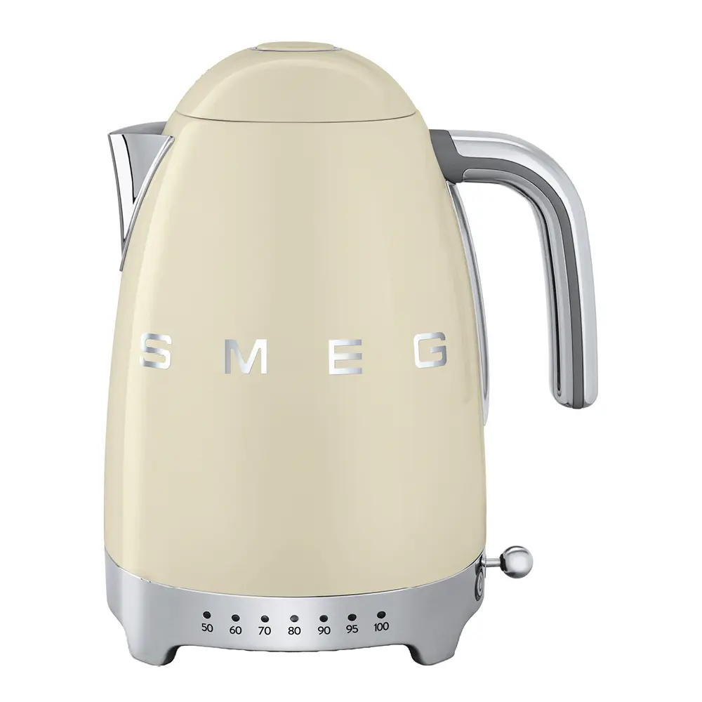 Smeg Vedenkeitin säädettävä lämpötila 1,7L KLF04 Kerma