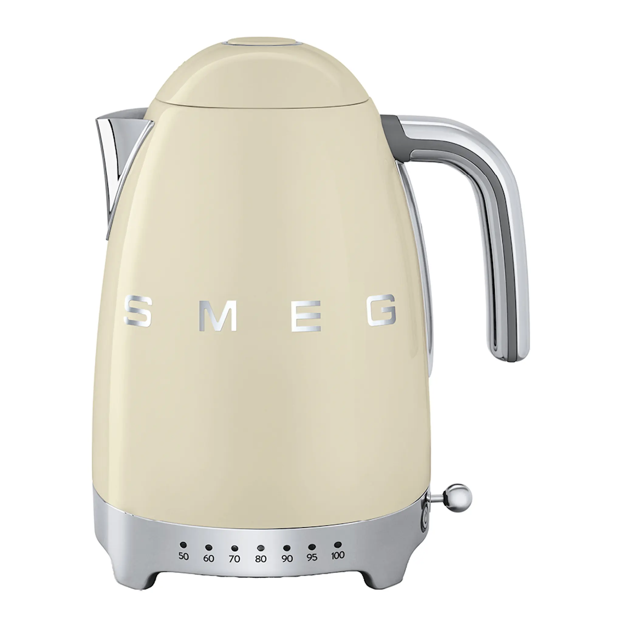 Smeg Smeg 50'style Vattenkokare KLF04 med termostat 1,7 L Creme