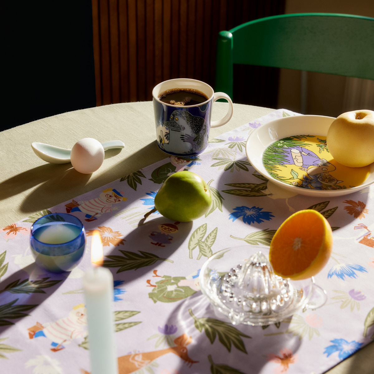 Moomin Arabia Mummi løper 40x140 cm lilla