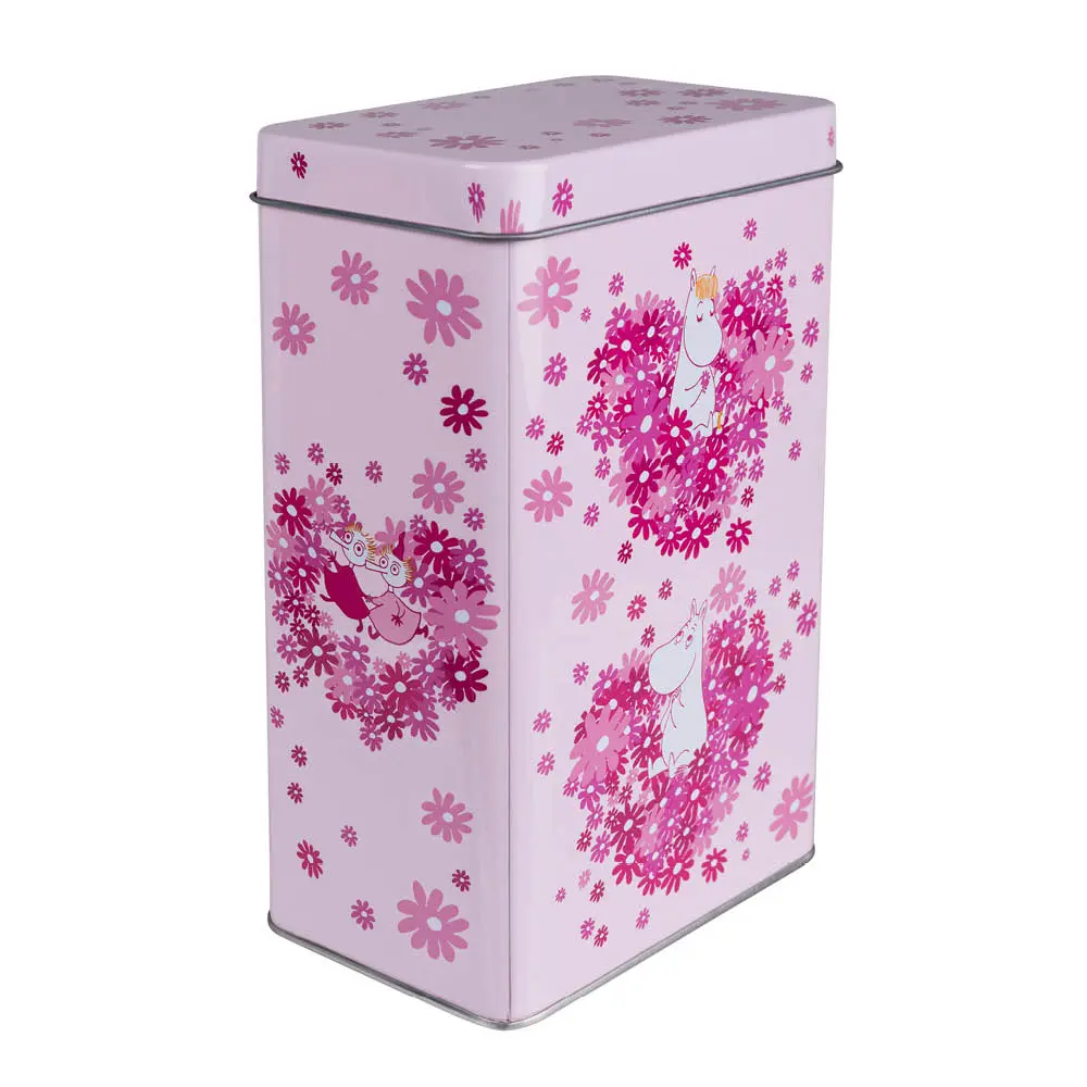 Muumi Kahvipurkki 20 cm Kukkasydän