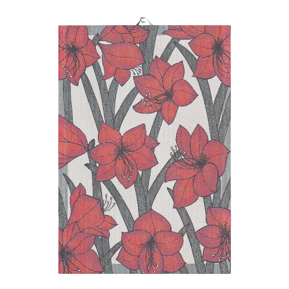 Amaryllis Keittiöpyyhe 35x50 Punainen