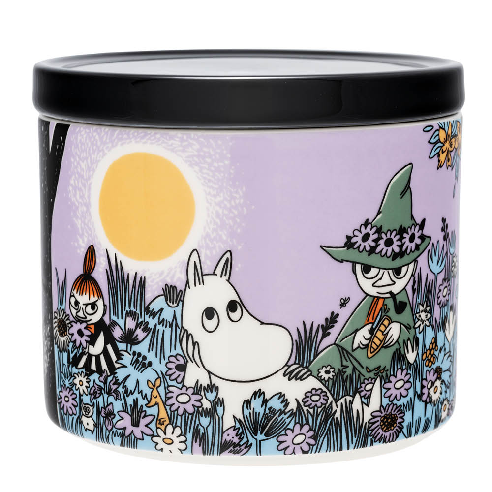 Moomin Arabia Burk 25x13 cm Vänner för alltid