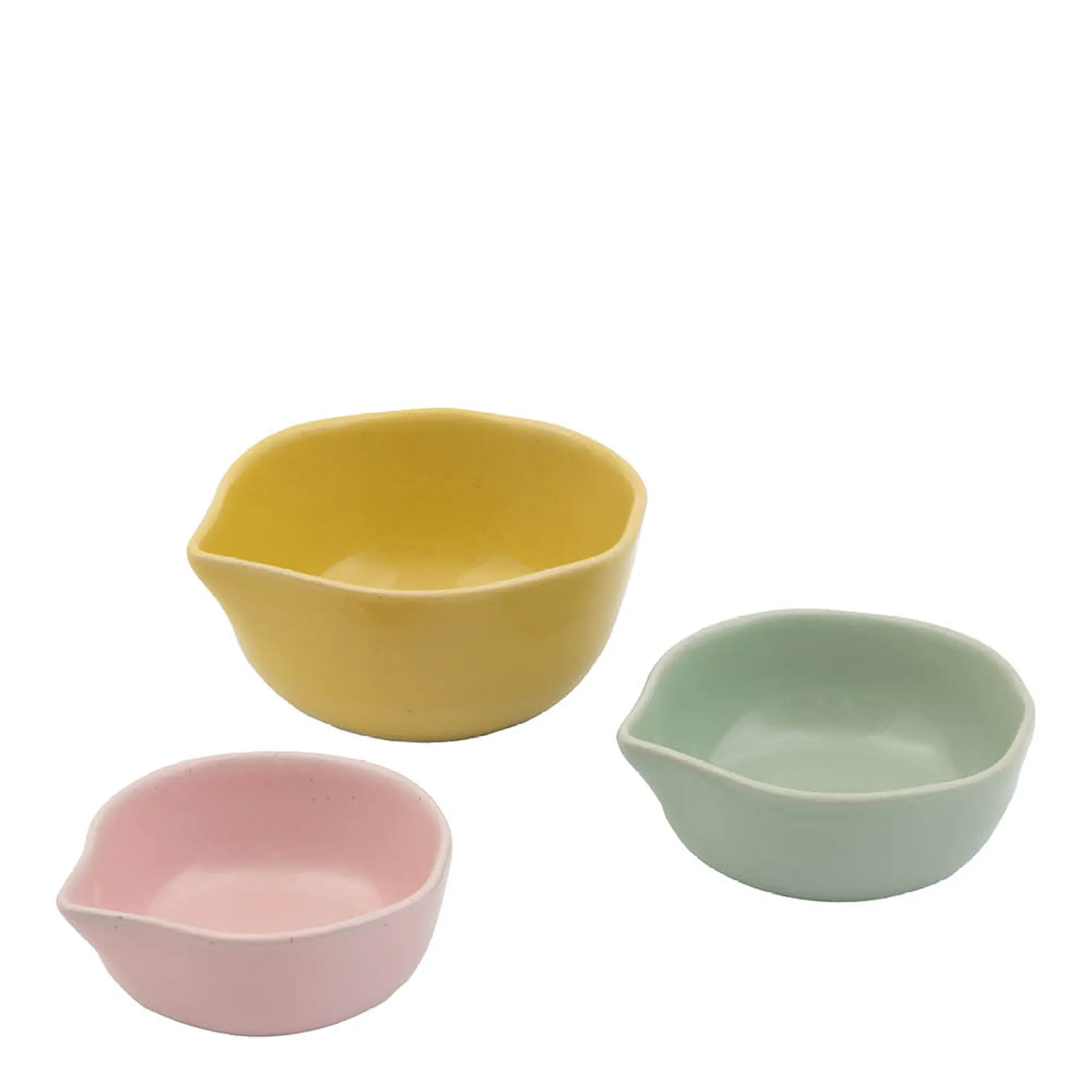 Jamie Oliver Big Love skålset 3 delar dippskål/måttskål multi