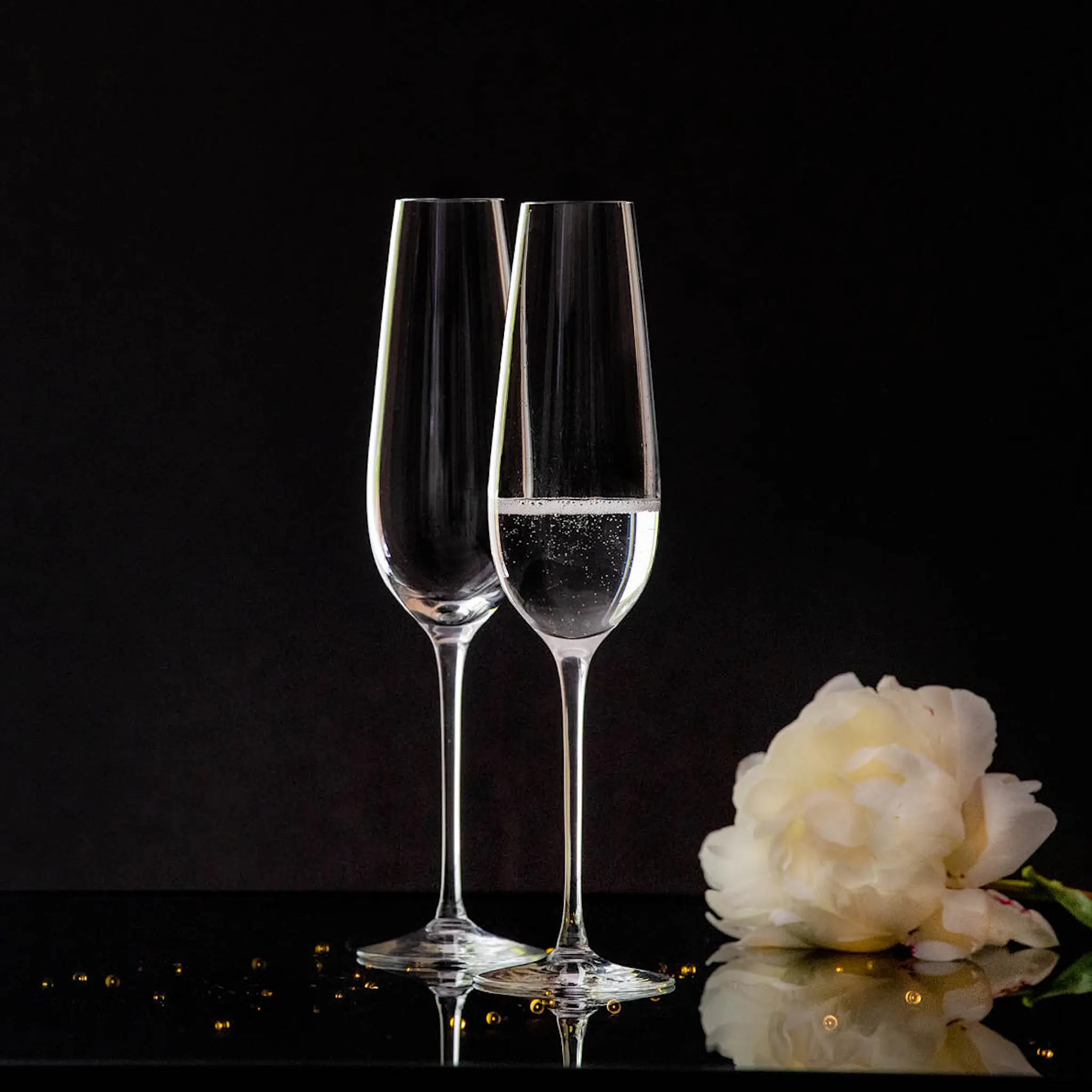 Magnor Amore champagneglas Slät 30 cl Klar