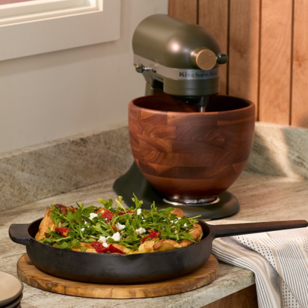 KitchenAid Artisan köksmaskin 5KSM180WSEEG 4,7 L evergreen