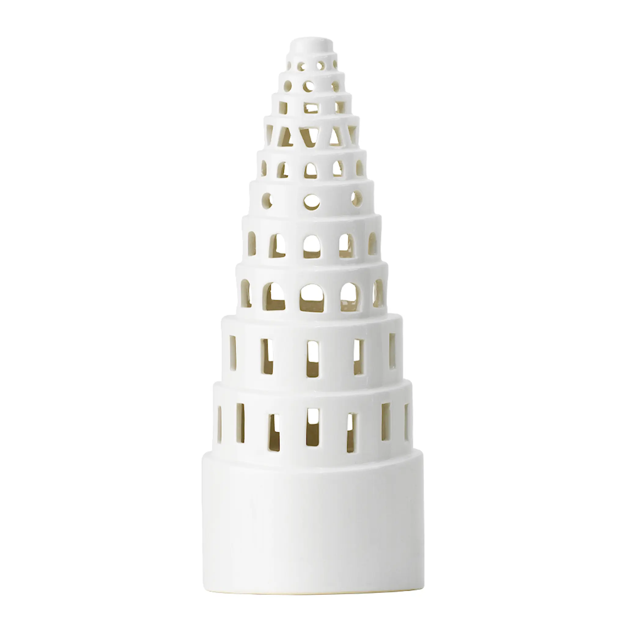Kähler Urbania Ljuslykta High Tower 22,5 cm Vit