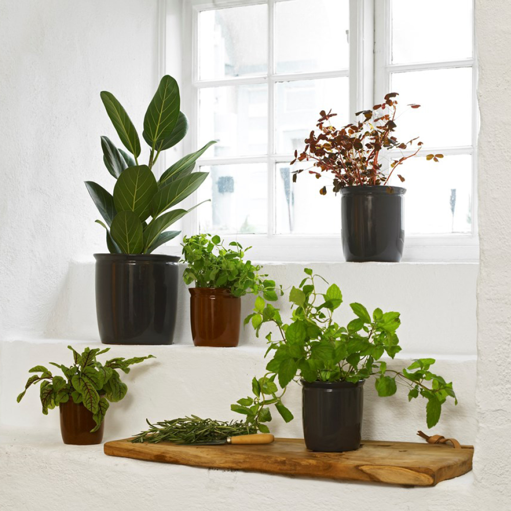 Knabstrup Keramik Knabstrup Syltkruka 1 L Terracotta