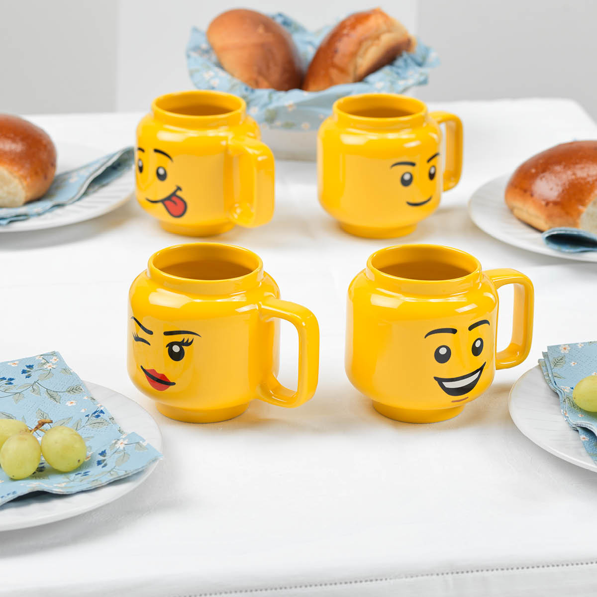 Lego Iconic krus stor glad gutt 53 cl gul