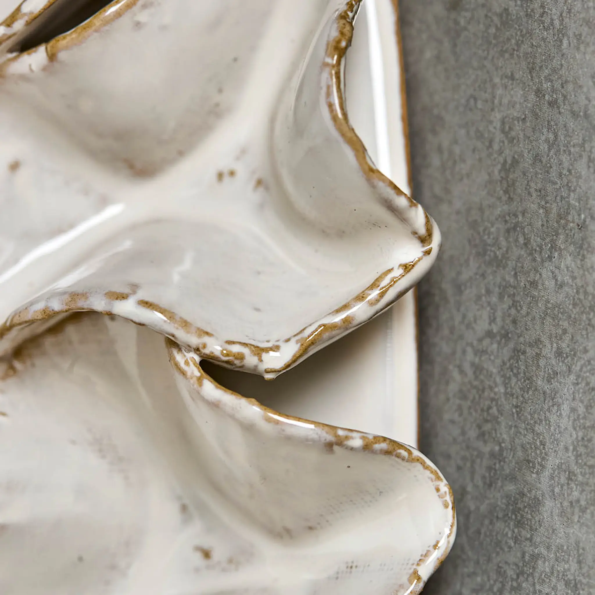 House Doctor Fold väggkonst Fold 46 cm offwhite