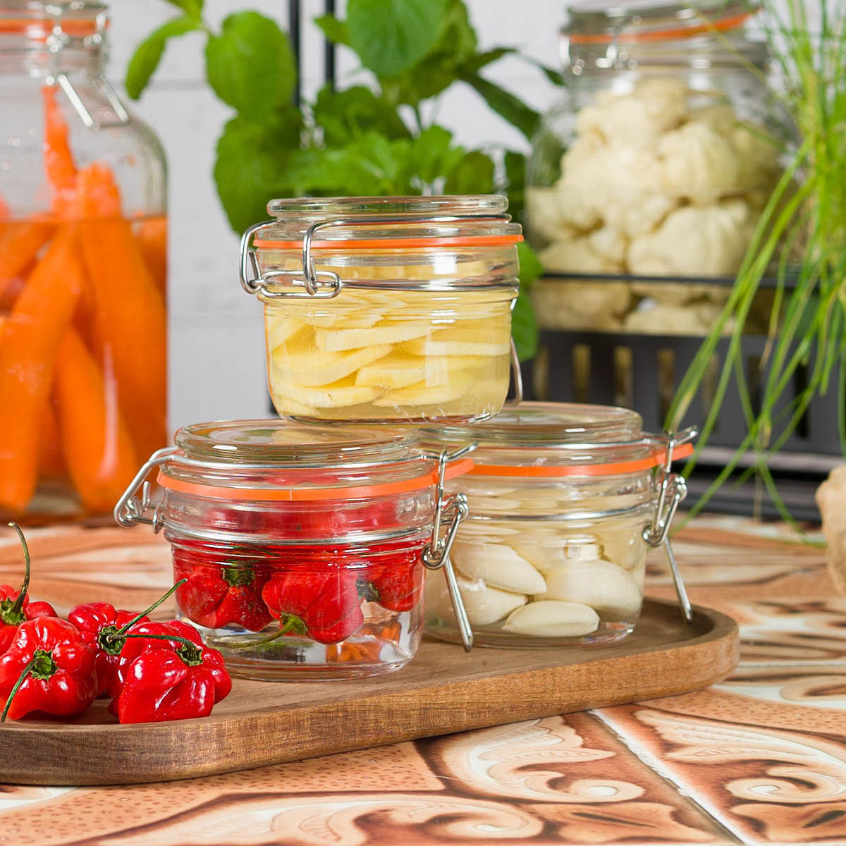 Modern House Sogn glasskrukke 0,2L klar