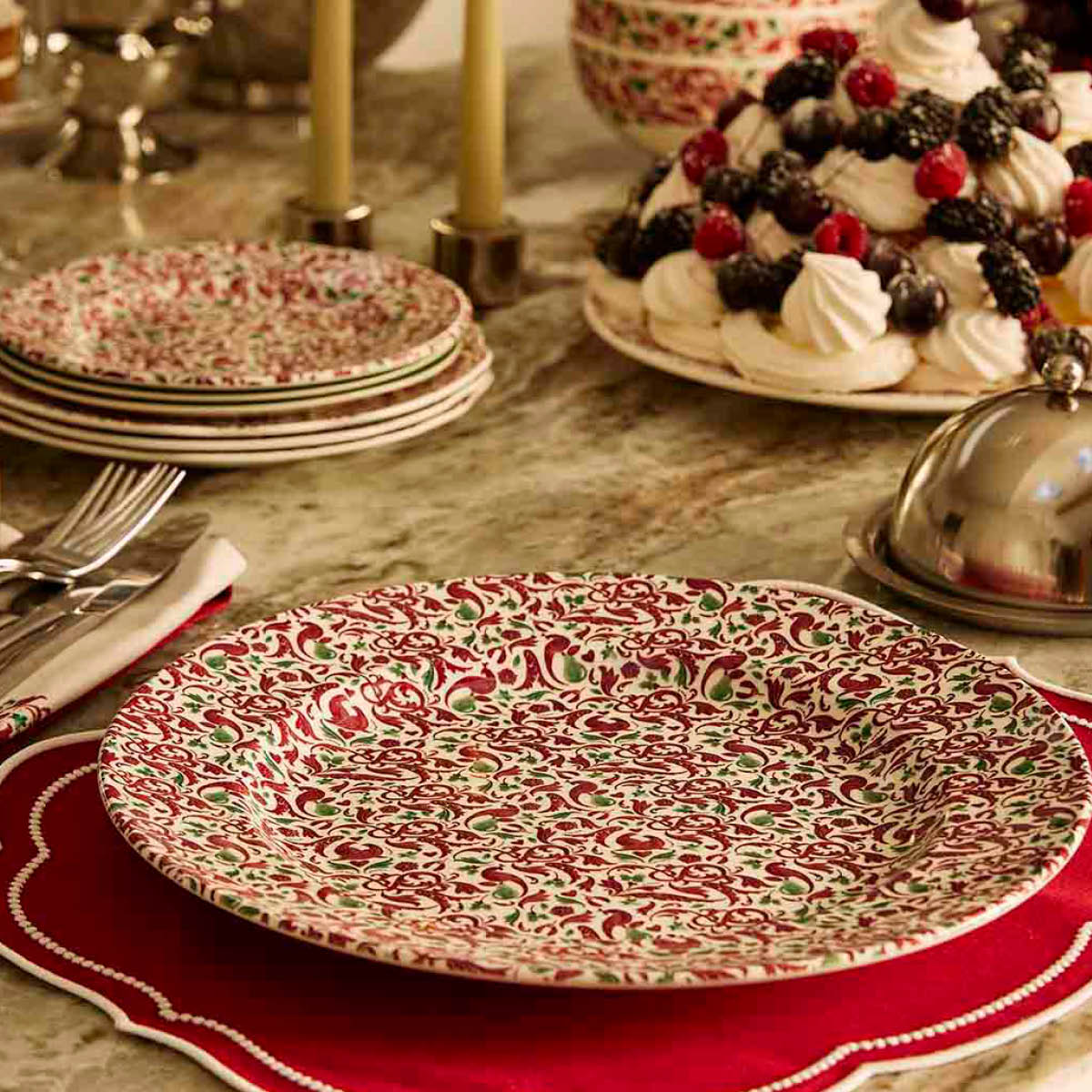 Spode Christmas Tree Yuletide serveringsfat 30 cm