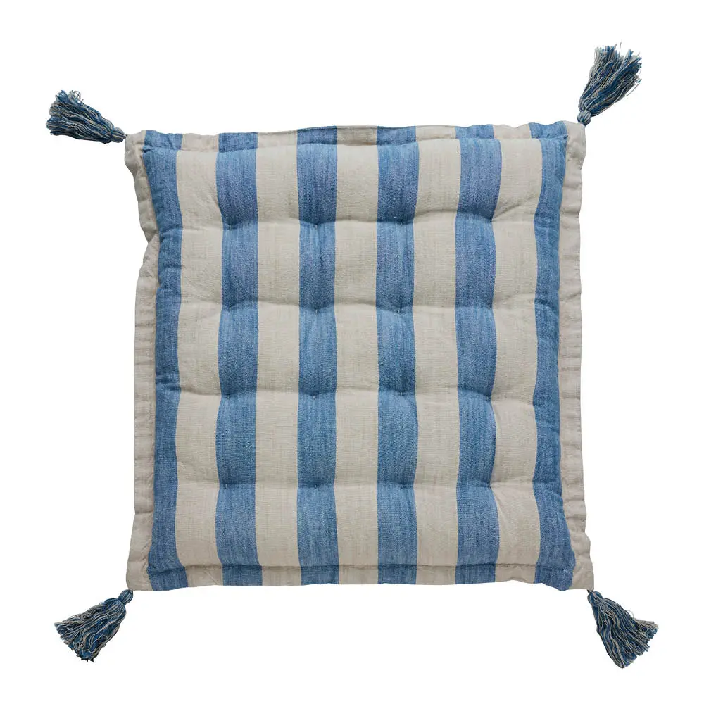 Felima sittepute 45x45 cm lin/blå