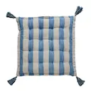 Felima sittdyna 45x45 cm linne/blå