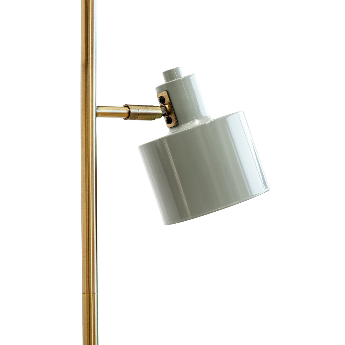 Dyberg Larsen Ocean golvlampa 160 cm oliv/mässing