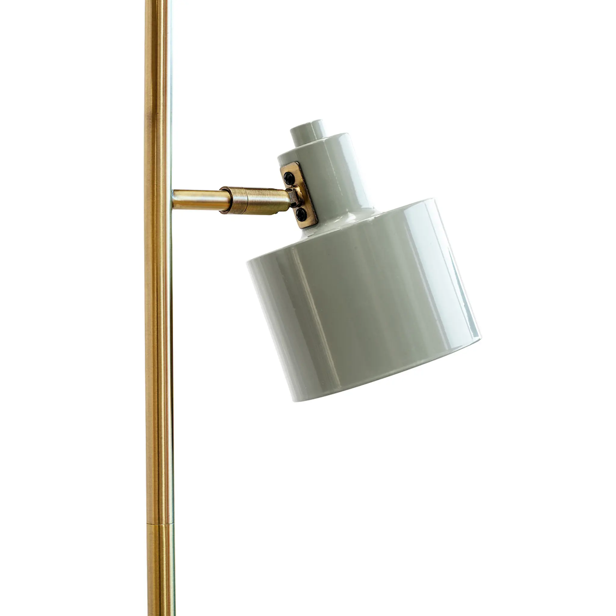 Dyberg Larsen Ocean golvlampa 160 cm oliv/mässing