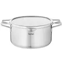 Nordica gryta med lock 4,8 L  24 cm rostfritt stål