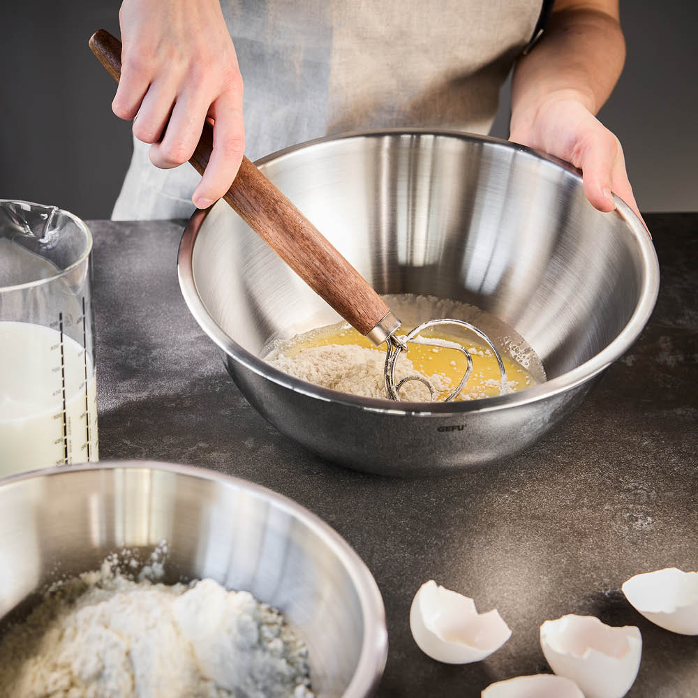 Gefu Cavaro skålset 4 delar stål
