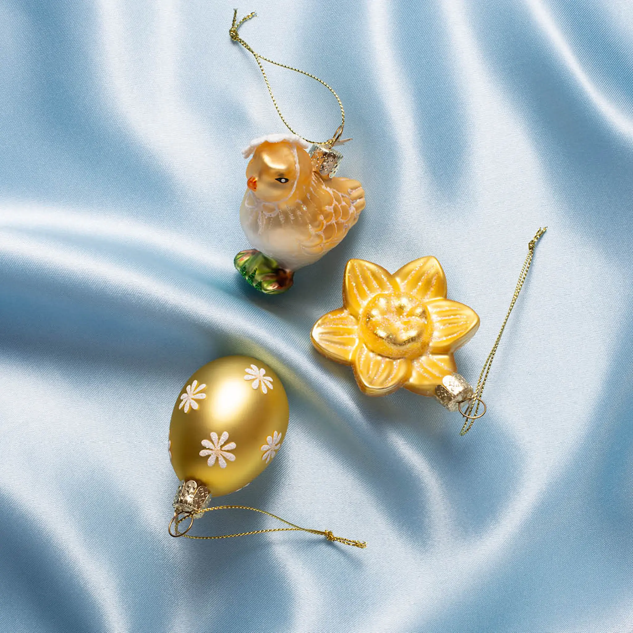 Vondels Pääsiäiskoriste Miss Flower 3 kpl