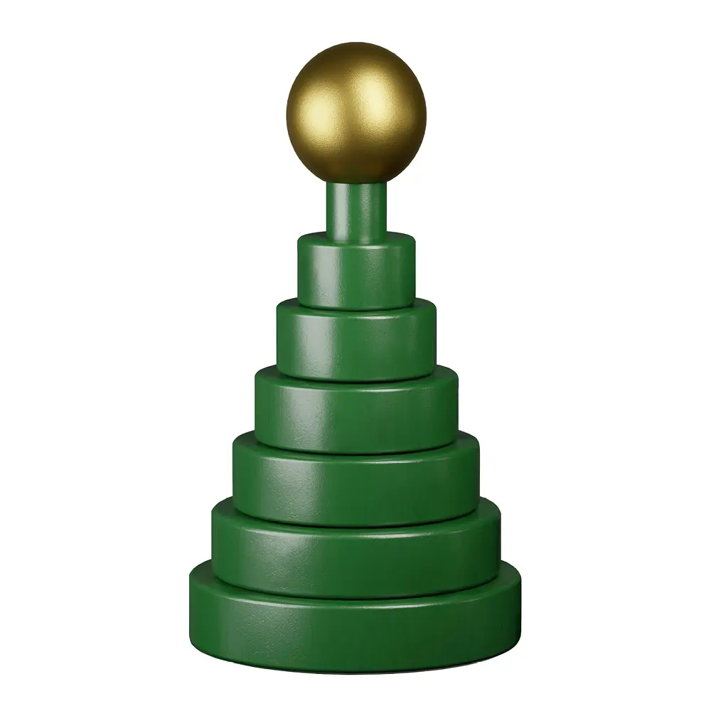 Kay Bojesen Joulukuusi Koriste 19,5 cm Vihreä