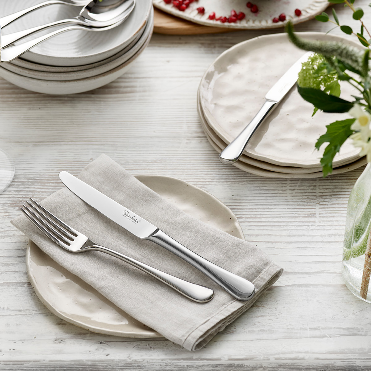 Robert Welch Radford Bright Kniv 24,2 cm blankt stål