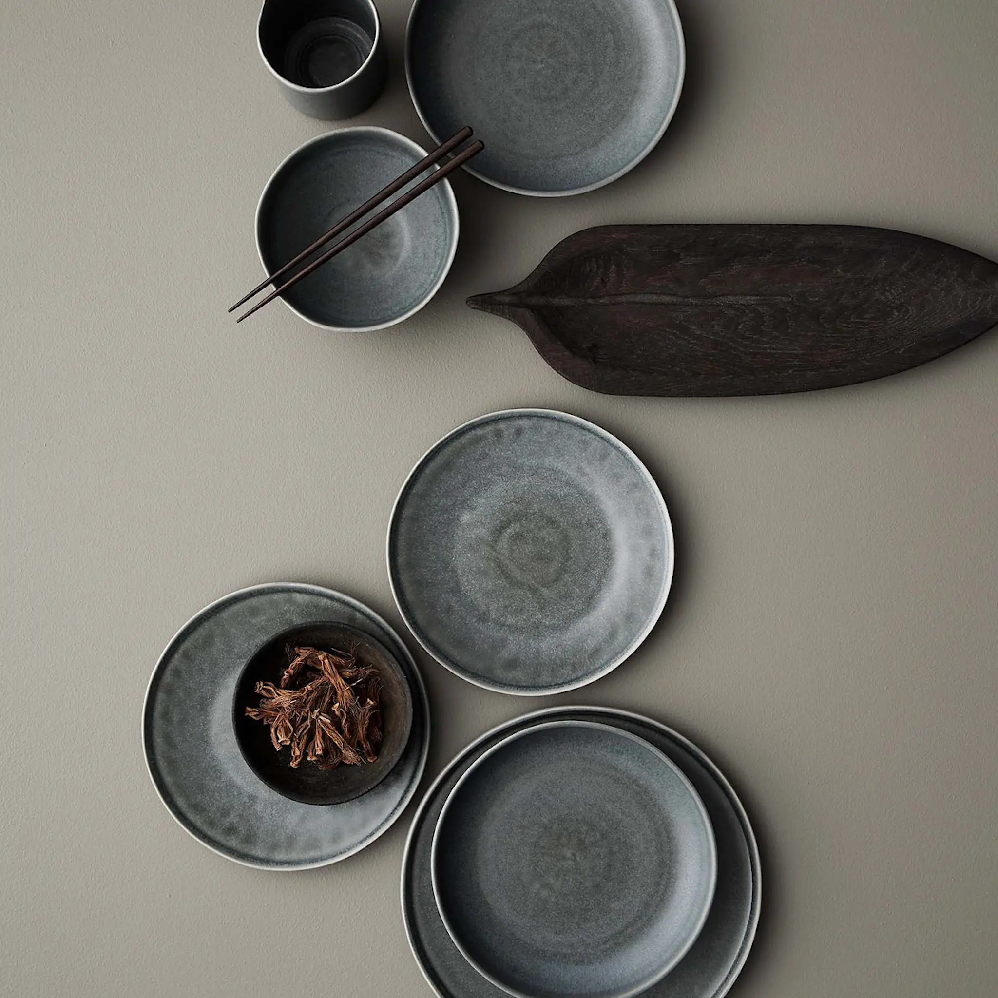 Tell Me More Centro Lautanen 22,5 cm Soft Grey