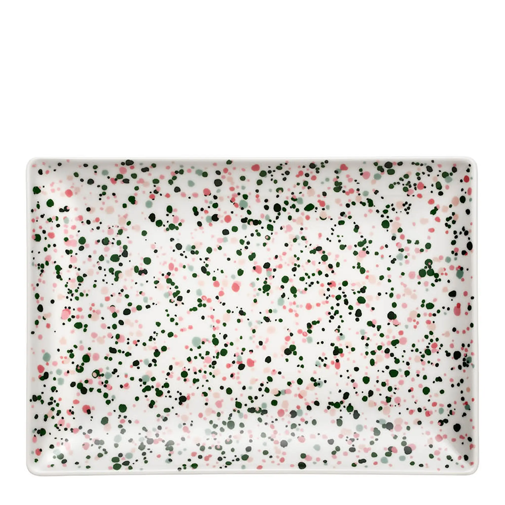 iittala OTC Tallrik 21x29 cm Helle Rosa/Grön A4
