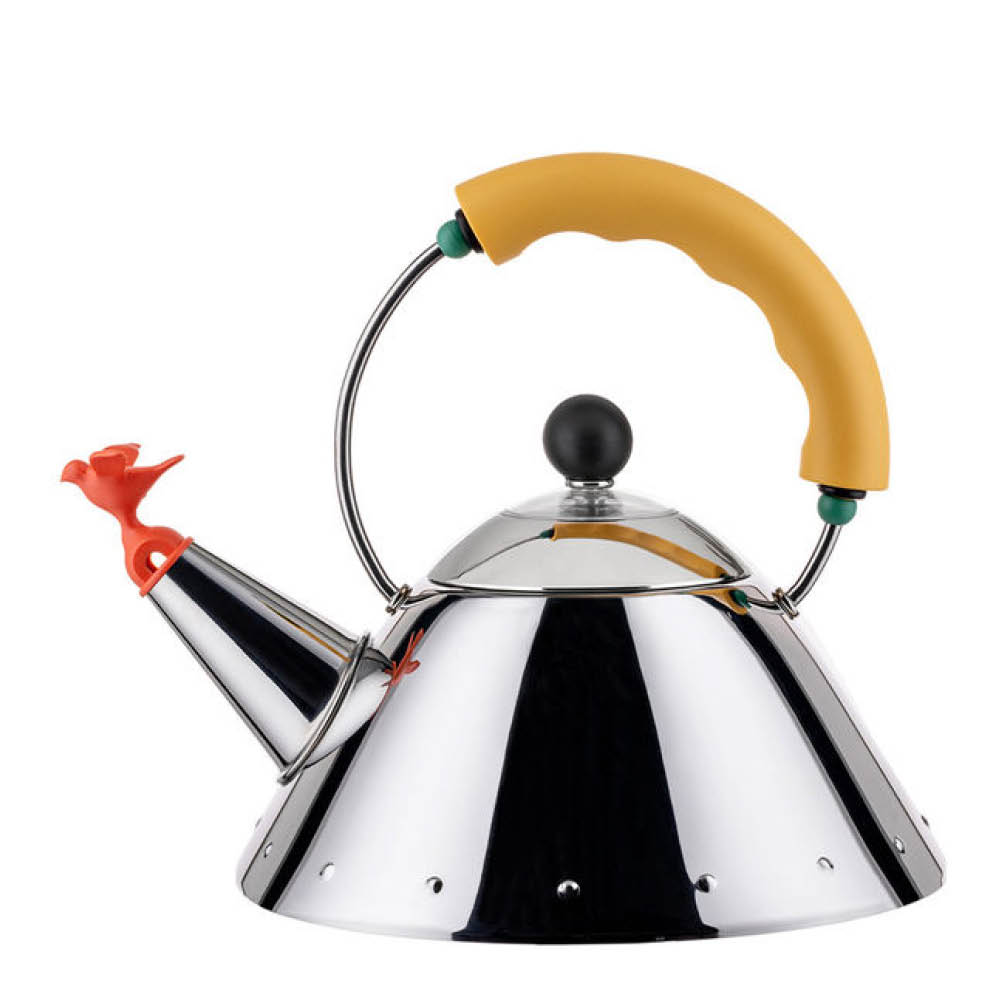 Alessi - Kettle Vesipannu 1 L Bird Keltainen