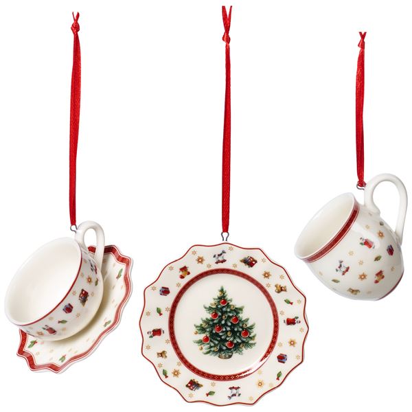 Villeroy & Boch - Toy's Delight Joulukuusenkoriste 3 kpl
