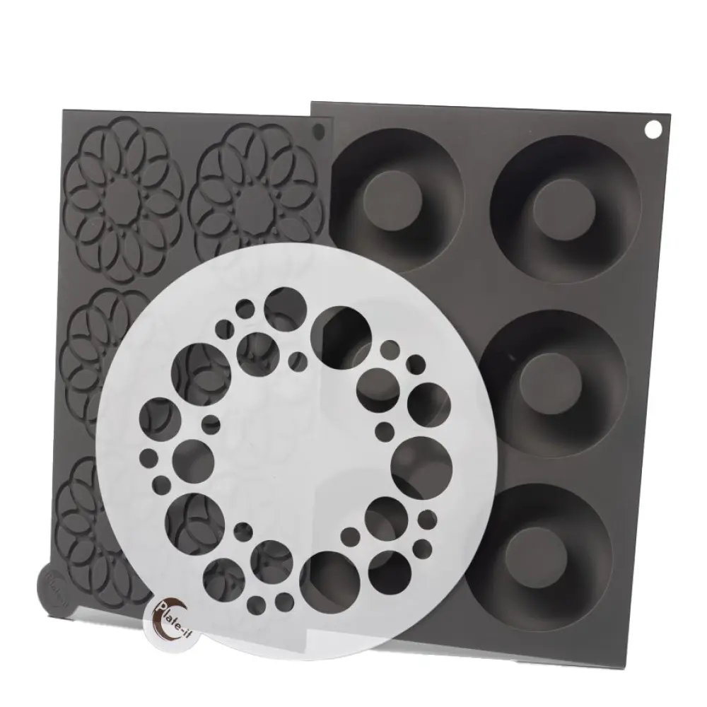 Plate It Silikonimuotti 3 osaa Inner Circle