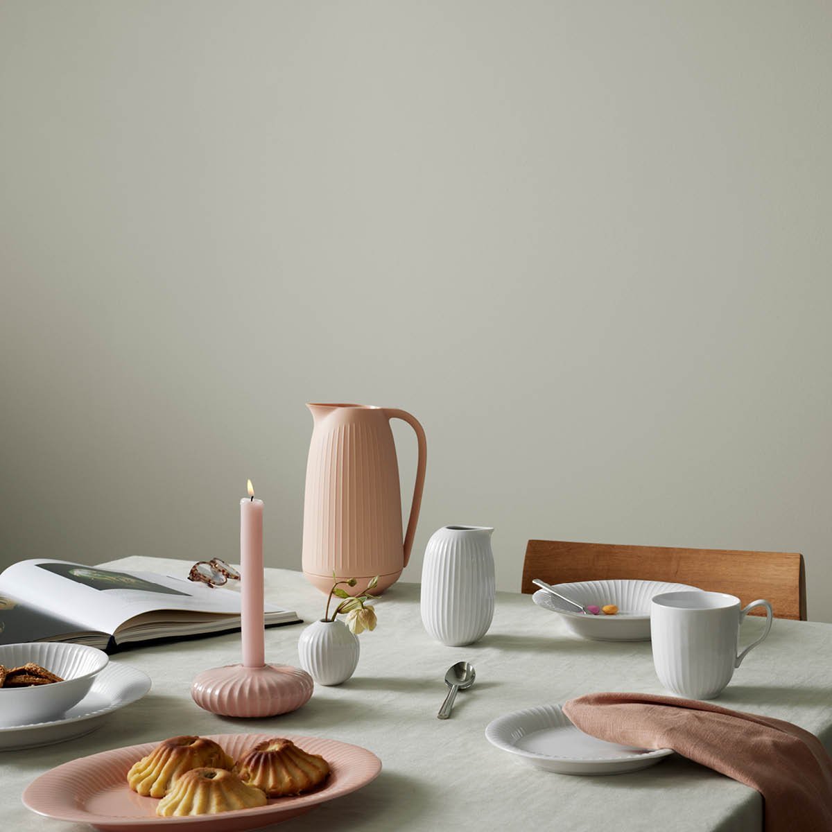 Kähler Hammershøi Mugg 33 cl Vit