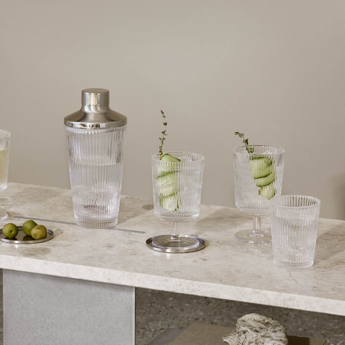 Stelton Pilastro Cocktail shaker 40 cl Klar