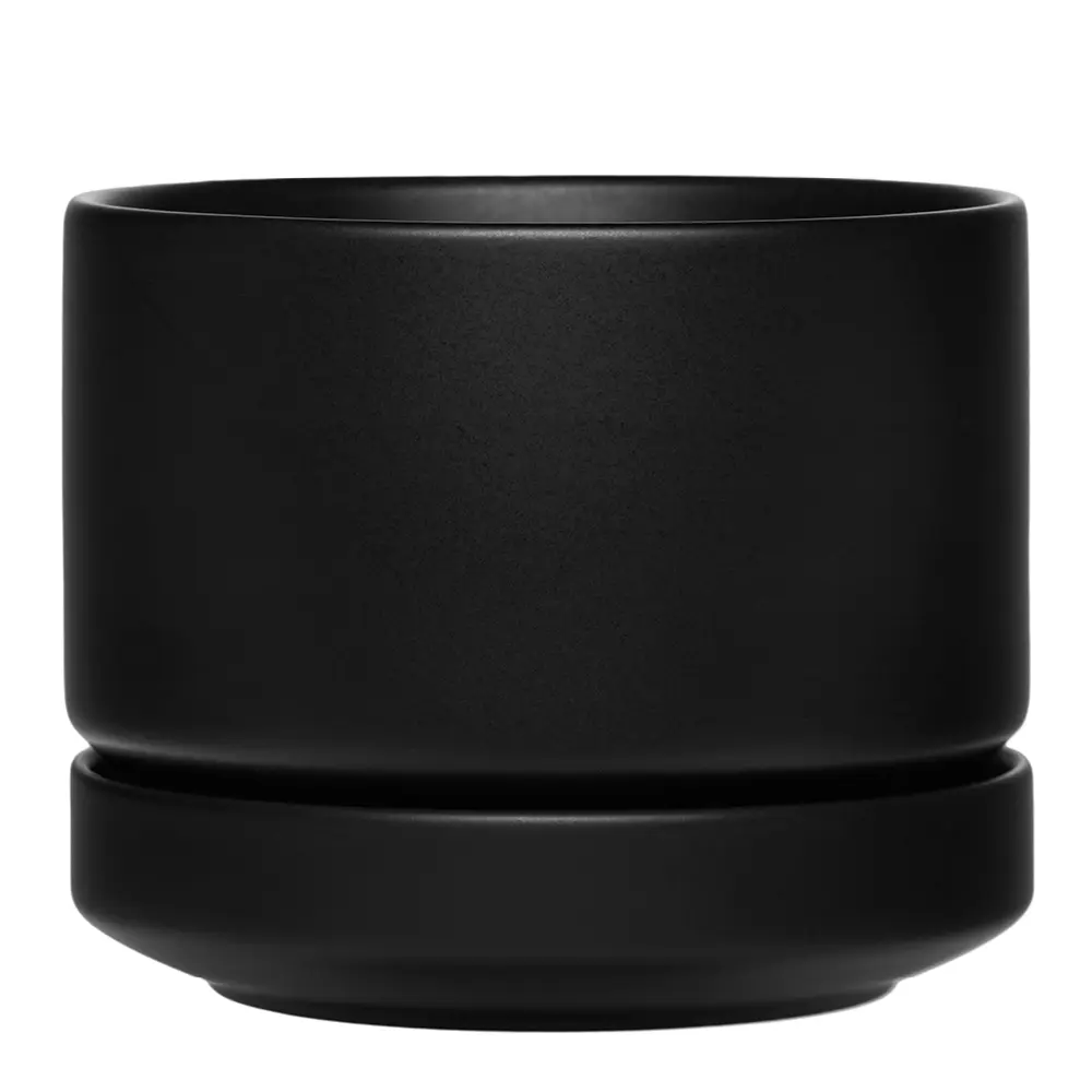 Kukkaruukku SN 16 cm Matta musta