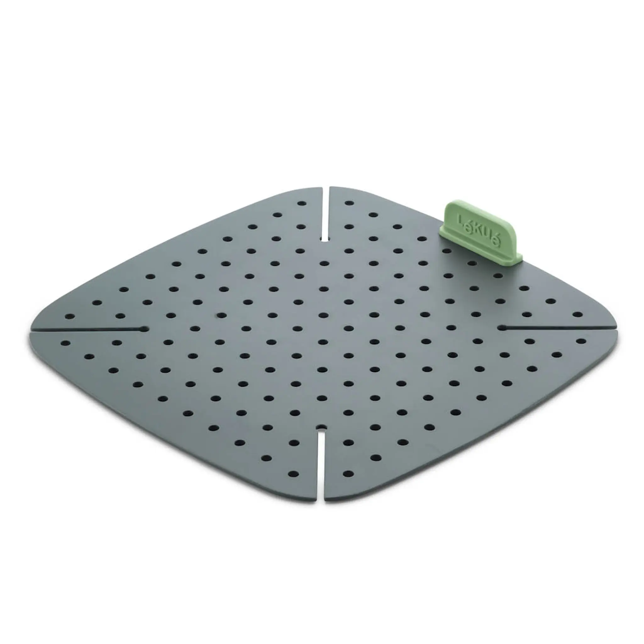 Lékué Silikonmatta till airfryer 22,5x22,5 cm grå