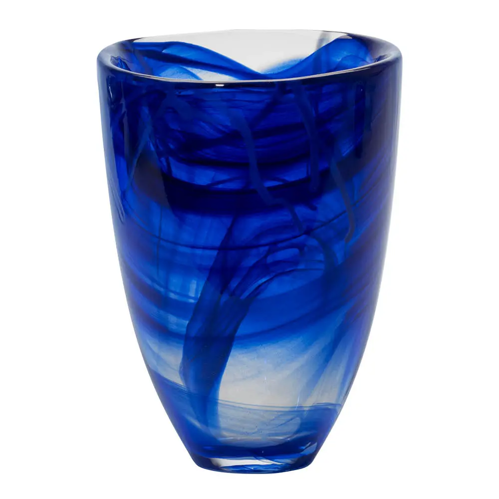 Contrast Maljakko 20 cm Sininen